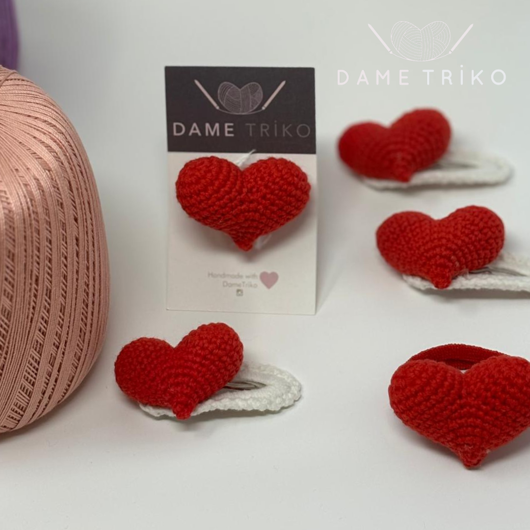 Heart shaped crochet