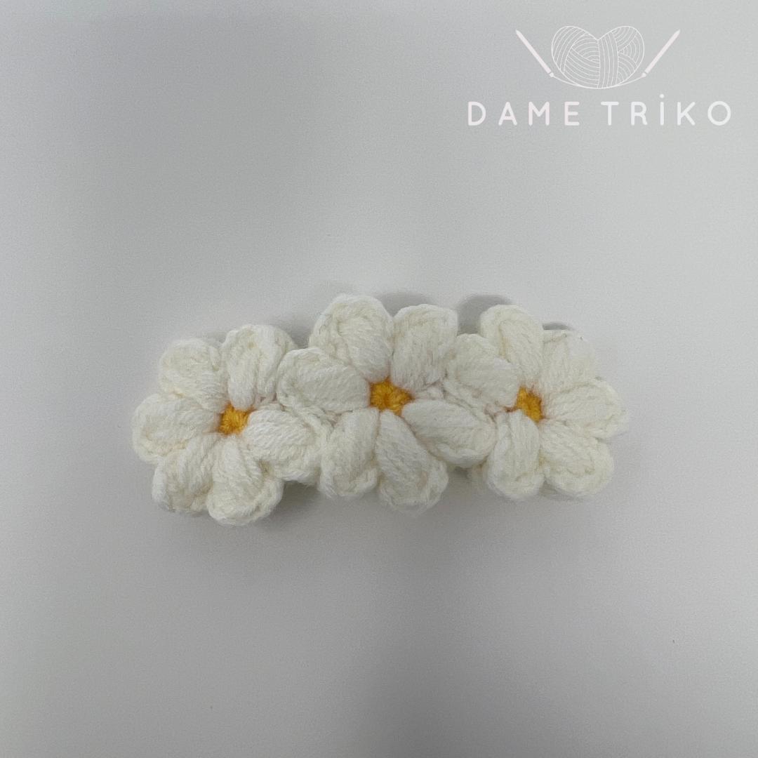 A Set Of Daisy Hair Clip