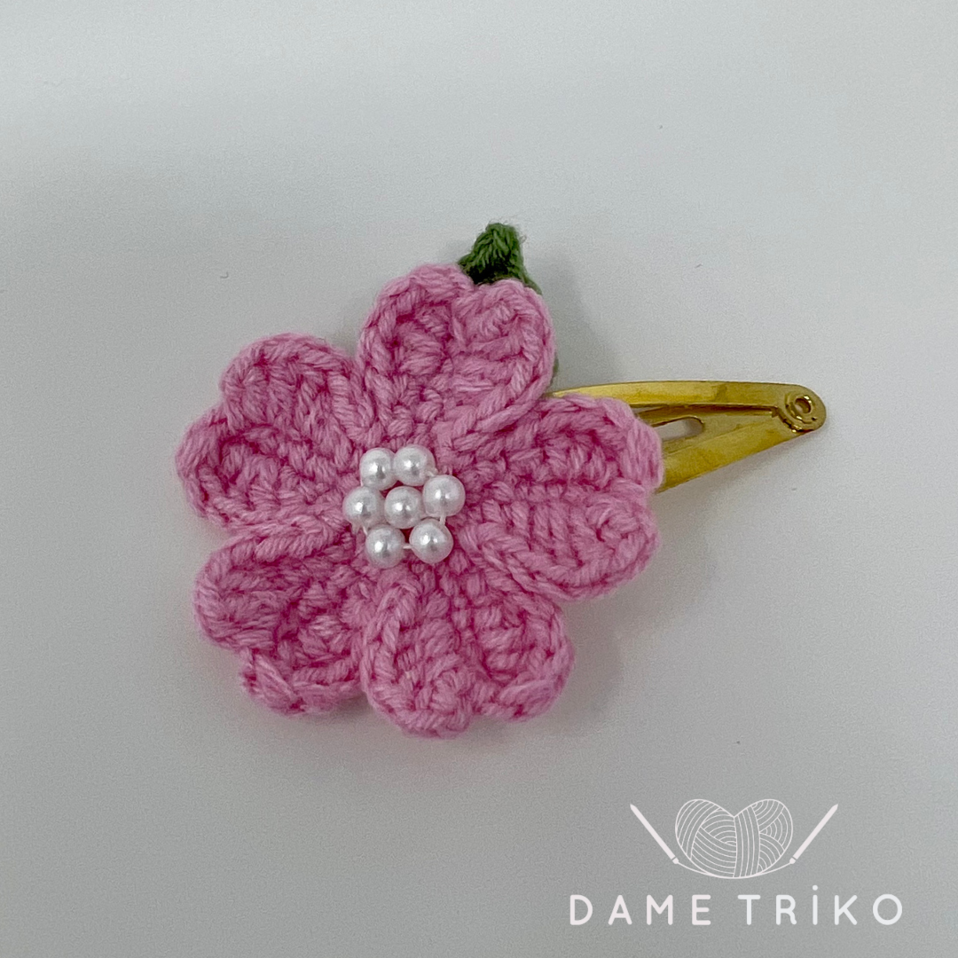 Flamingo Flower Hairclip