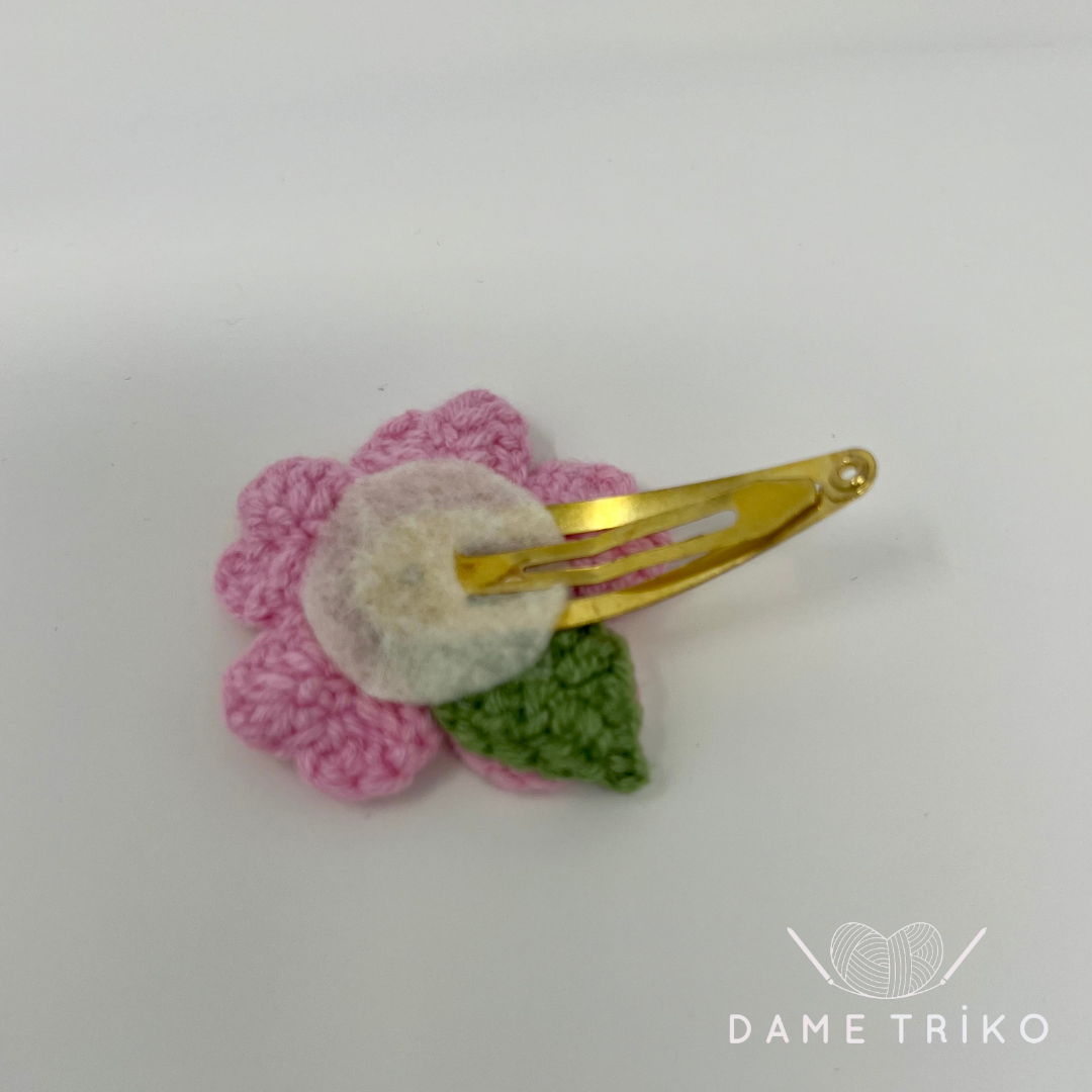 Flamingo Flower Hairclip