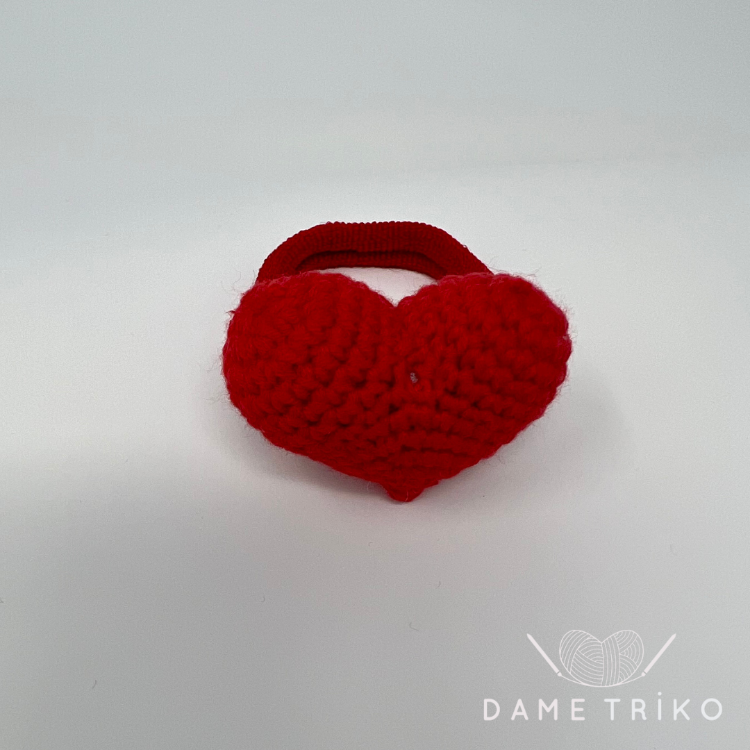 Heart shaped crochet