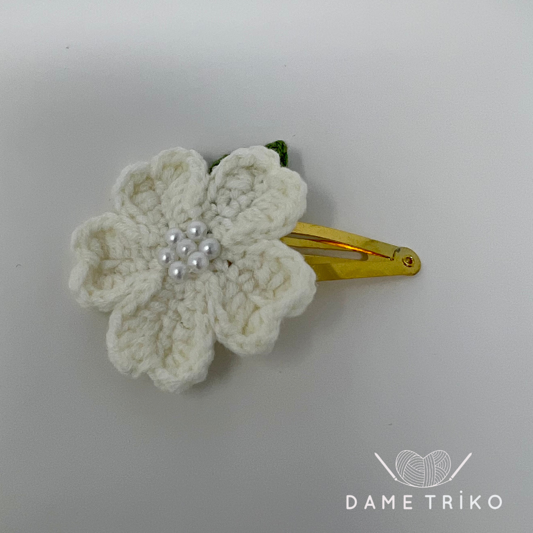 Flamingo Flower Hairclip