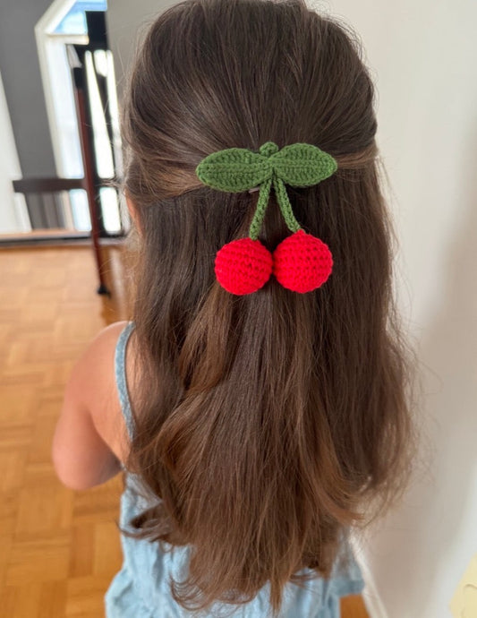 Cherry Hair Clip